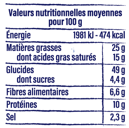 Sablés Apéritif Mimolette de France