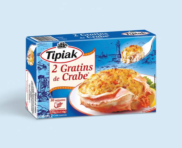 Gratins crabe TIPIAK