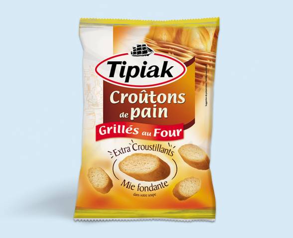 Croutons pain grille nature TIPIAK
