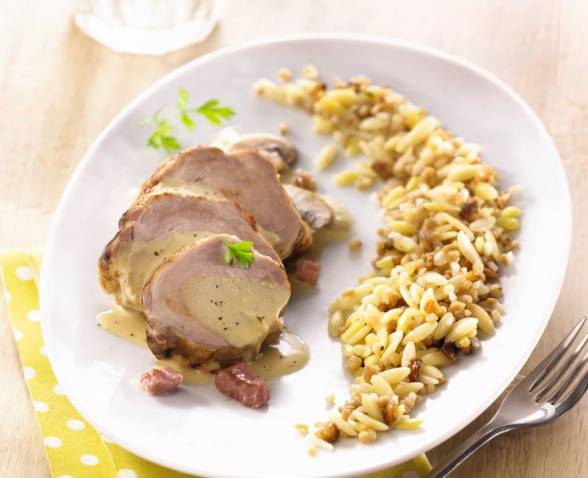 Filet Mignon De Porc Champignons Tipiak