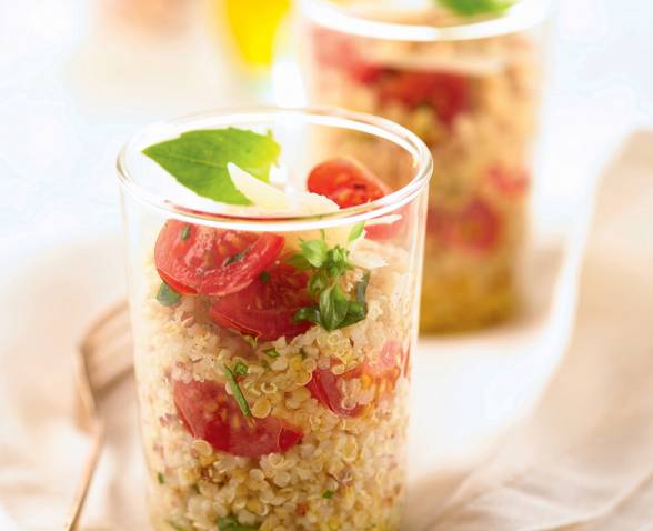 Recette salade quinoa tomates cerises TIPIAK