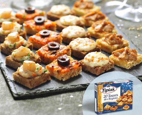 Toasts regions TIPIAK