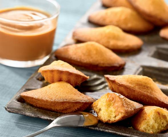 Madeleines sauce caramel TIPIAK