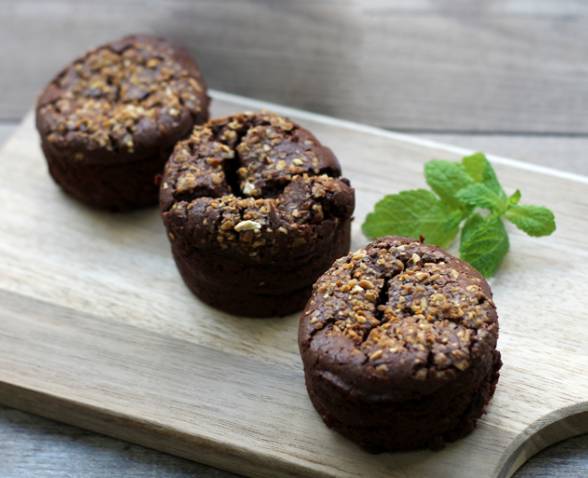 Recette - Mini-fondants au chocolat en vidéo 