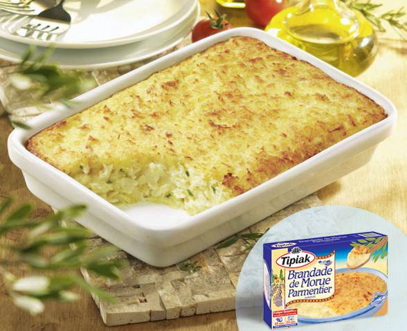 Brandade morue parmentier TIPIAK