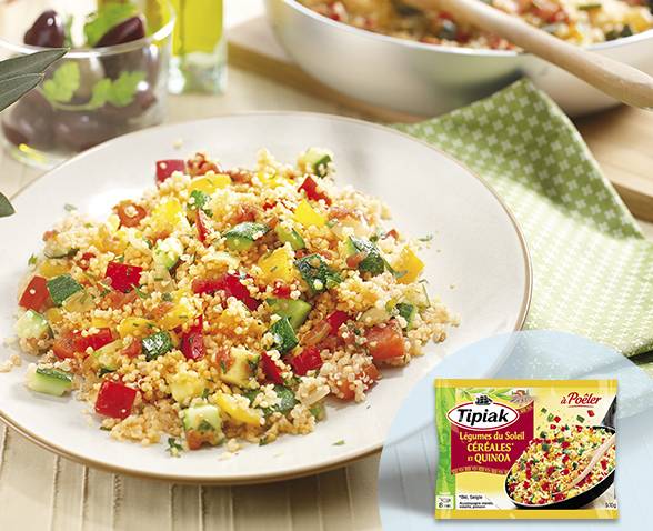 Legumes soleil cereales quinoa TIPIAK