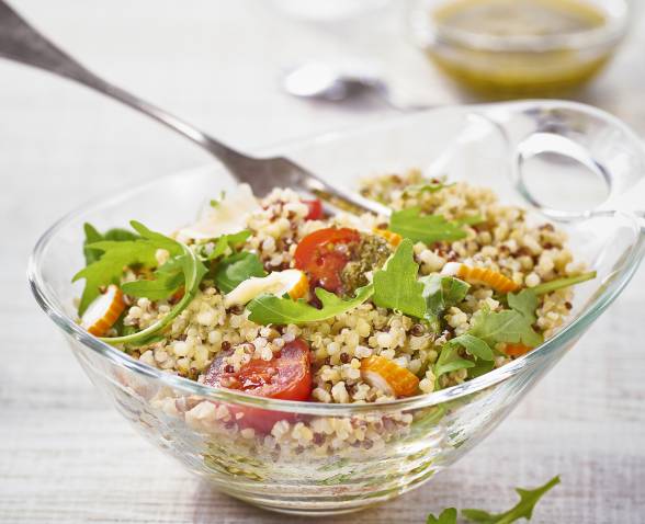 SALADE D'ETE AU QUINOA DELICE