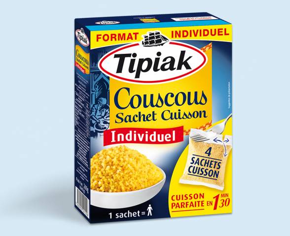 Couscous sachet cuisson individuel TIPIAK