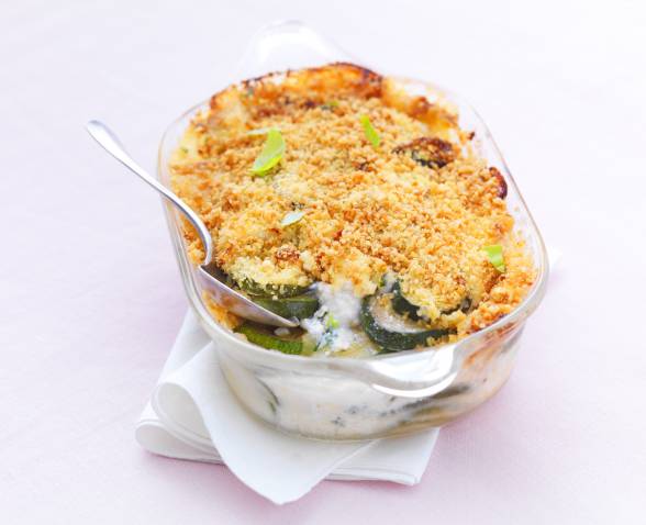 gratin de courgettes à la ricotta