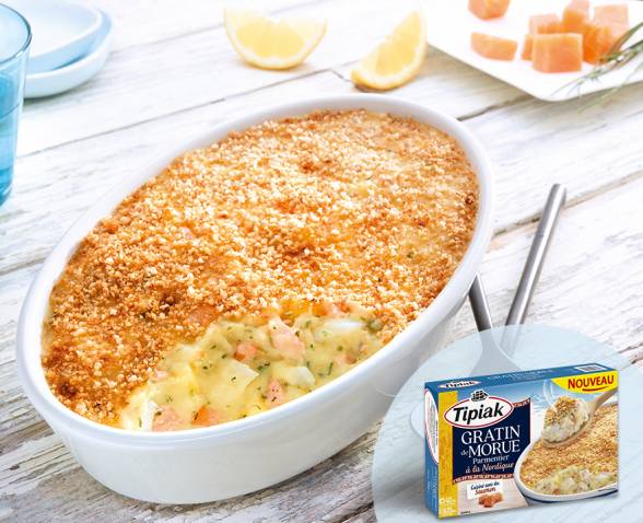 Gratin de Morue Parmentier à la Nordique Tipiak