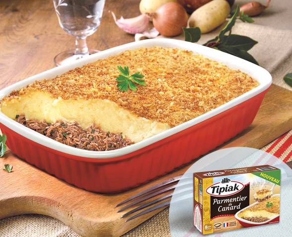 Parmentier de canard Tipiak