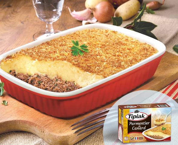 Parmentier de canard Tipiak