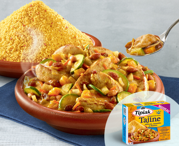 Préparation pour tajine