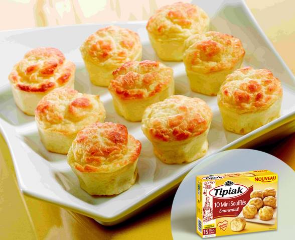 10 Mini Soufflés Emmental