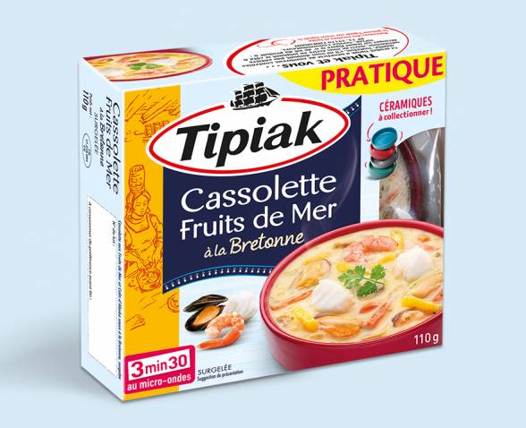 Cassolette Fruits de Mer à la bretonne
