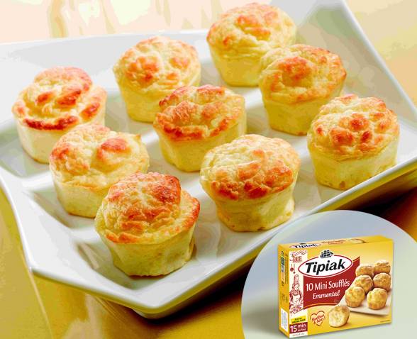 10 Mini Soufflés Emmental