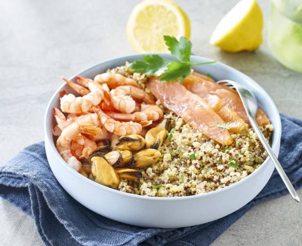 SALADE OCÉANE QUINOA PERLES DU JAPON