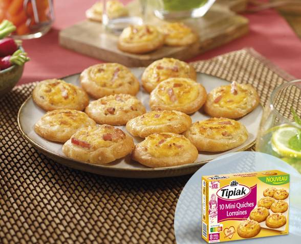10 Mini Quiches Lorraines