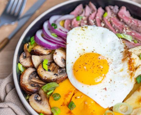 Bibimbap de couscous parfumé