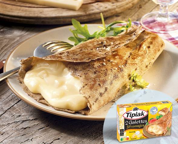 Galettes 3 fromages TIPIAK