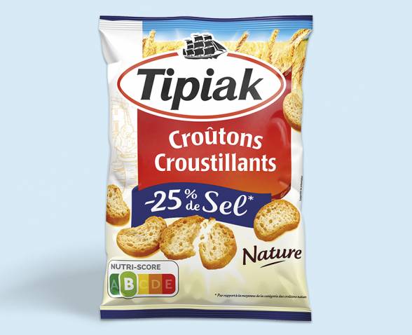 croutons moins sel TIPIAK