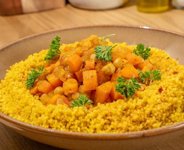 Couscous parfumé  veggie