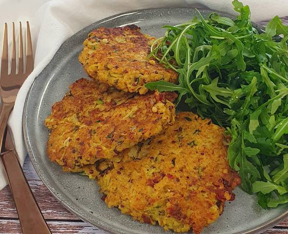 Galettes végétariennes de Quinoa à la provençale