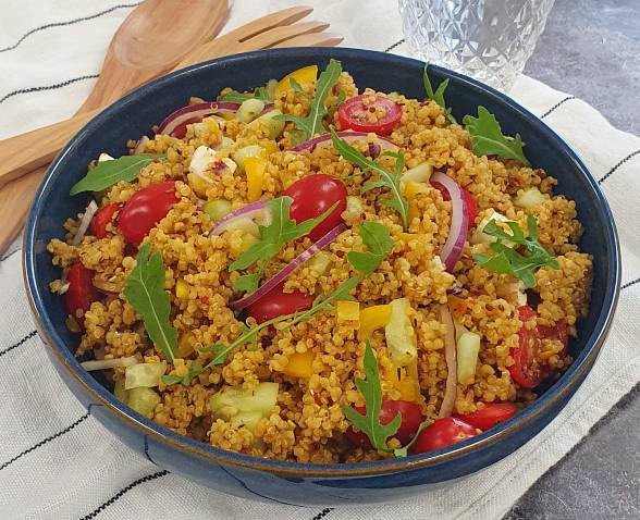 Salade de quinoa à la provençale