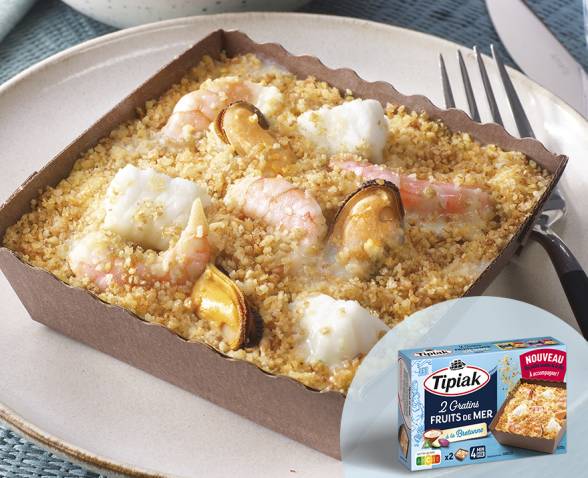 Gratins de Fruits de Mer à la Bretonne