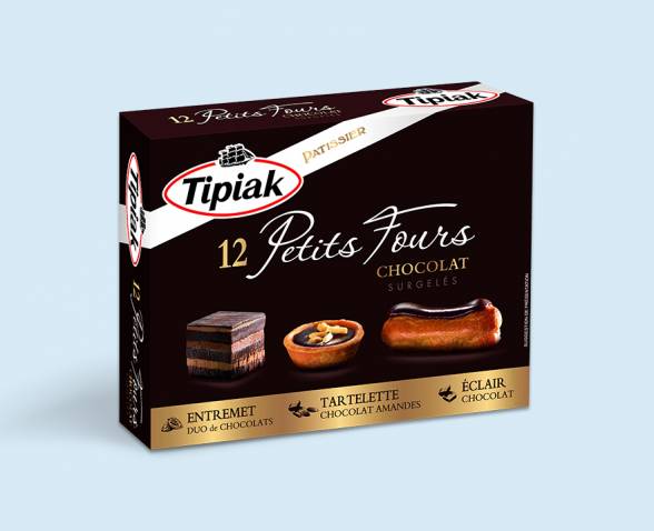 12 Petits Fours Chocolat TIPIAK