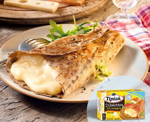 Galettes 3 fromages TIPIAK