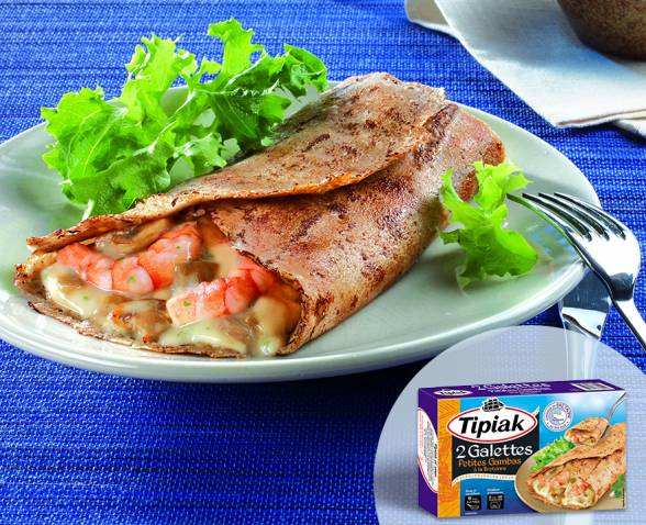 Galettes Gambas bretonnes TIPIAK