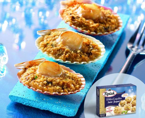 Mini coquilles bretonnes TIPIAK