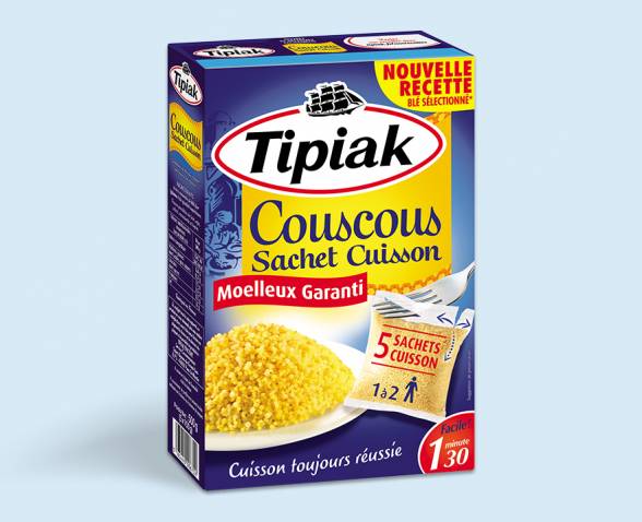 Couscous sachets cuisson TIPIAK