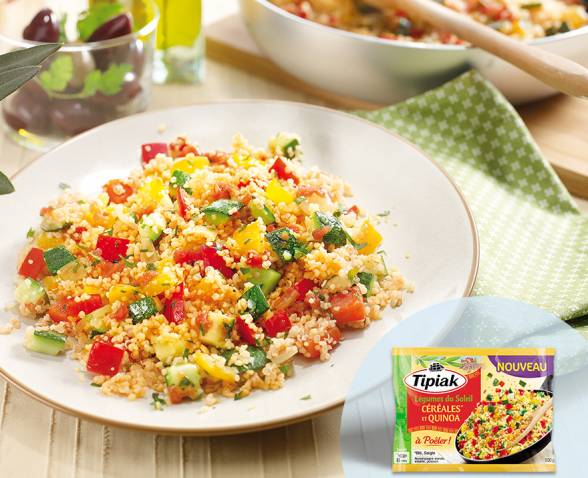 Legumes soleil cereales quinoa TIPIAK