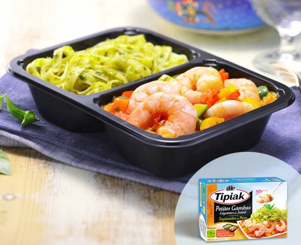 Gambas legumes soleil TIPIAK