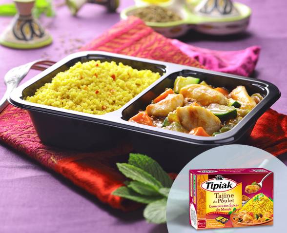 Tajine de poulet au couscous Epices du Monde TIPIAK
