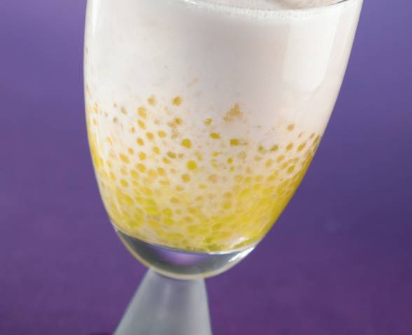 Cocktail perlé coco ananas litchi façon Bubble tea TIPIAK