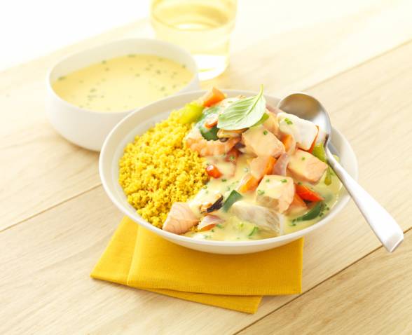 Couscous de la mer Sauce Beurre Citron TIPIAK