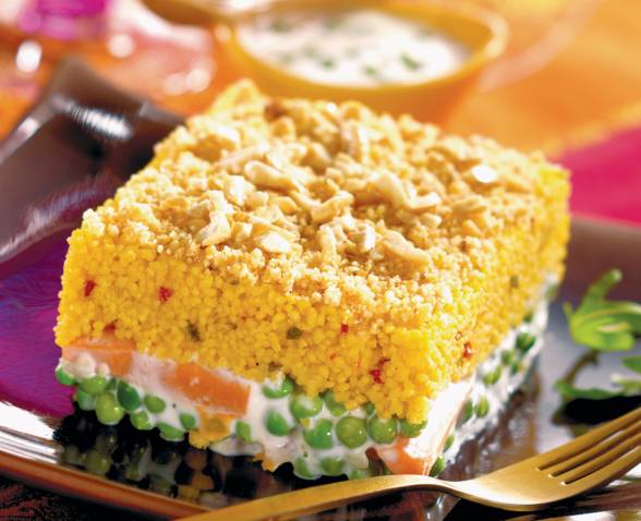 Crumble de couscous Indian Style TIPIAK