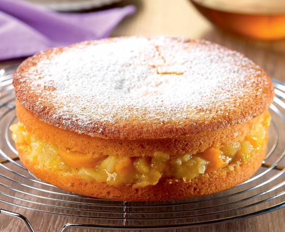 Gâteau de Polenta orange et fruits d'hiver TIPIAK