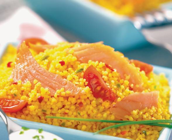 Mijoté Express de Saumon et Couscous Parfumé Epices Douces TIPIAK