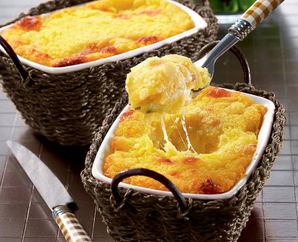 Polenta gratinée au comté TIPIAK