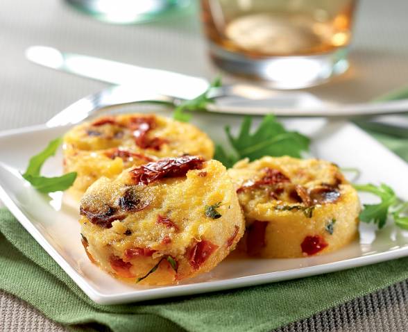 Polenta aux tomates séchées et basilic TIPIAK