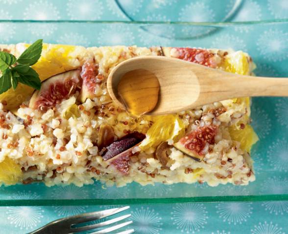 Salade de fruits d'hiver au Quinoa Gourmand TIPIAK