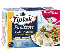 Papillote Colin d'Alaska et Petits lgumes  la BretonneAMBIANCE -  TIPIAK