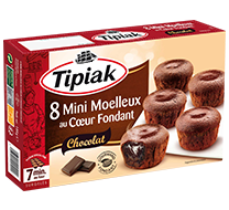 8 Mini Moelleux au Cœur Fondant chocolat
