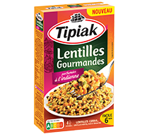 Lentilles Gourmandes parfumées à l'indienne