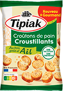 Croûtons de pain croustillants Au bon goût d’Ail