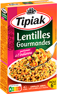 Lentilles Gourmandes parfumées à l'indienne